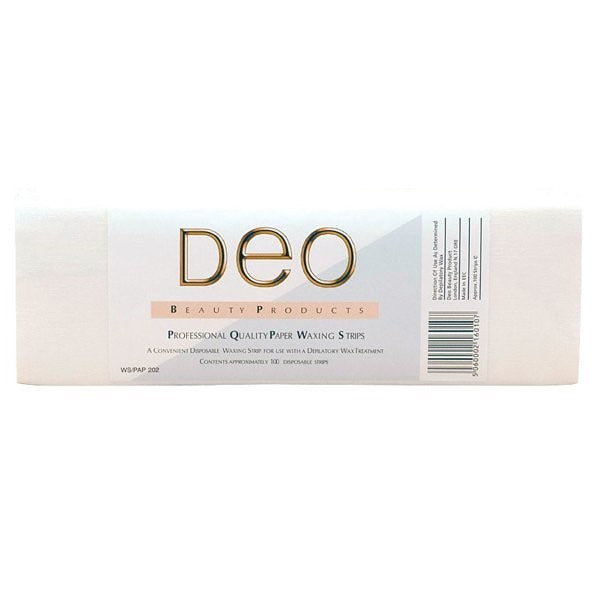 DEO NON WOVEN PAPER WAXING STRIPS