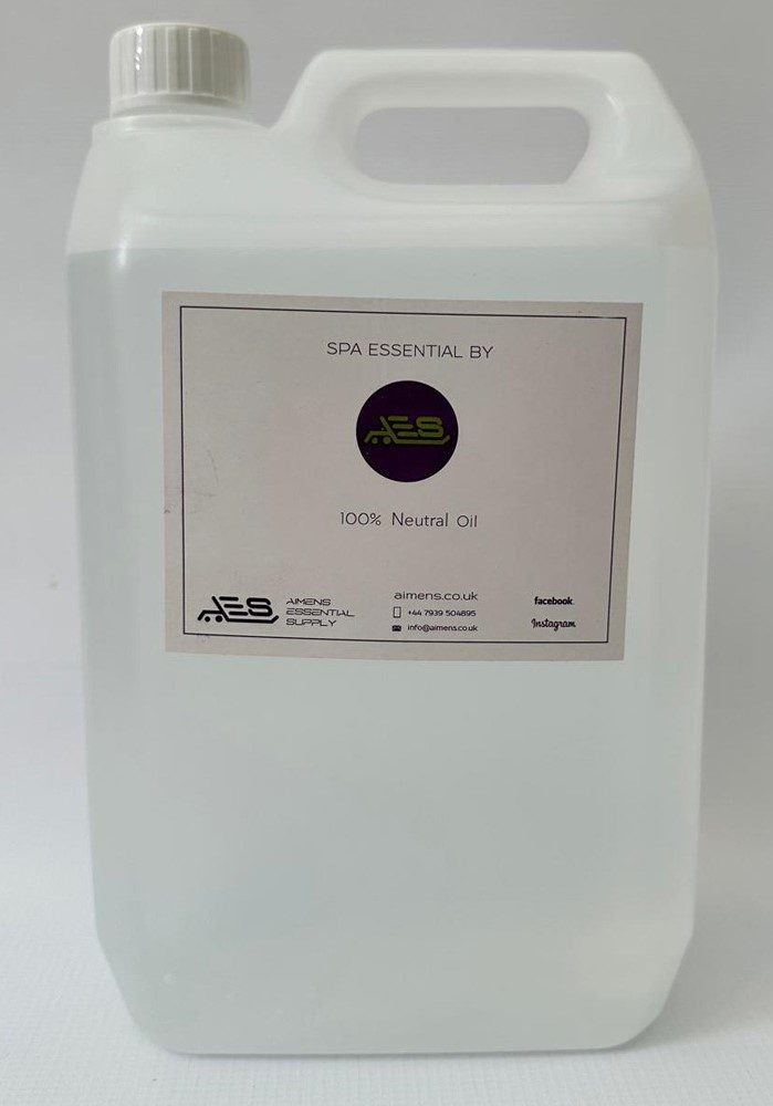 White Mineral Carrier Massage Oil