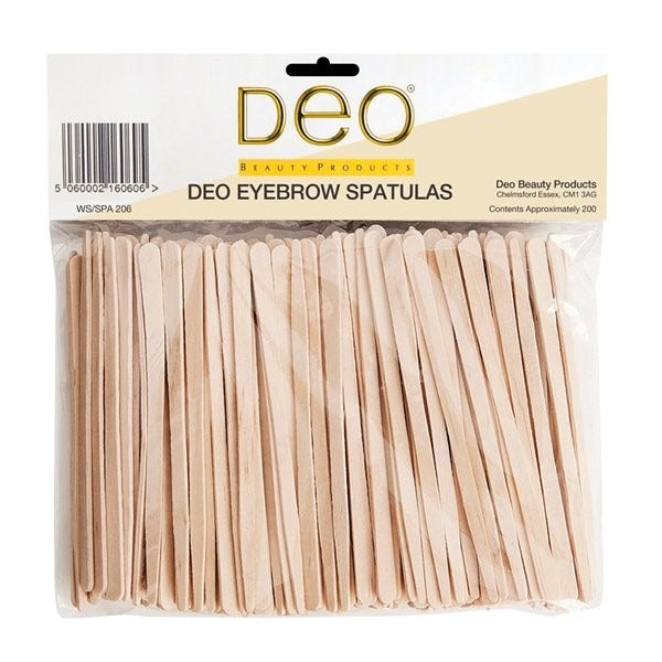 Deo Eyebrow Waxing Spatulas