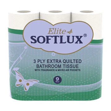 Pack of 9 Premium Quality Toilet Rolls